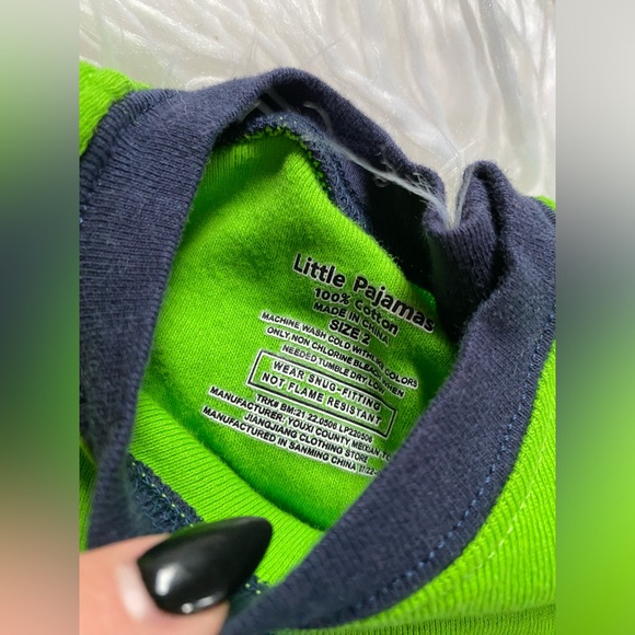 Toddler Monster Truck Pajamas Set - Picture 4 of 4